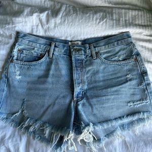 Agolde denim shorts